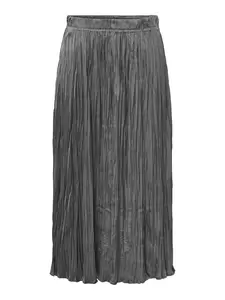 ONLLINA MIDI PLISSE SKIRT WVN - 206073/Magnet