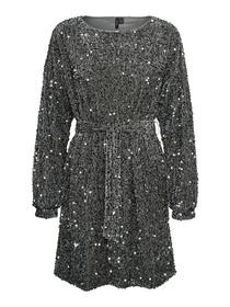 VMBELLA LS BOATNECK SHORT DRESS JRS