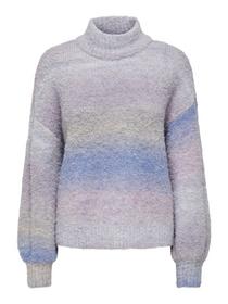 ONLLUNA LS HIGH NECK KNT - 193179001/Cashmere Blue