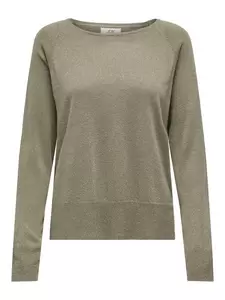 JDYKAYA LUREX L/S ON RAGLAN SLIT PUL KNT