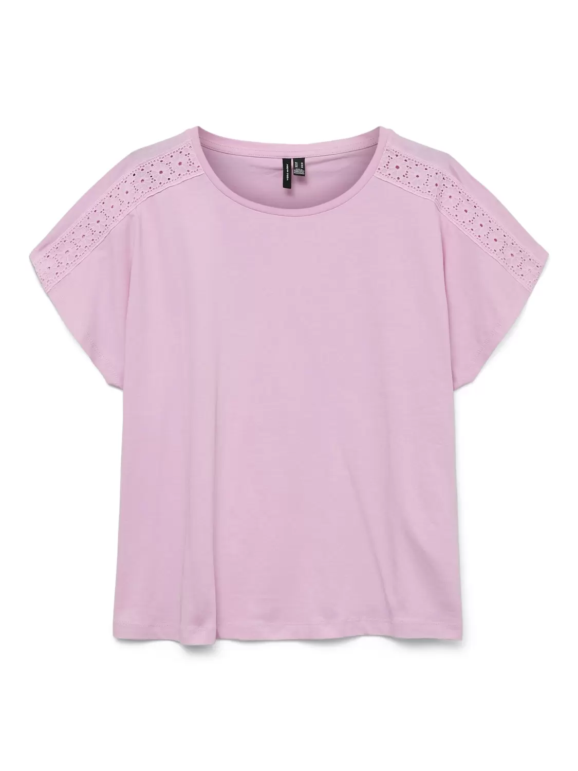 VMEMMY SS LACE TAPE TOP JRS NOOS