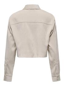 ONLMARIKE L/S SHORT CORD SHIRT PNT - 189959/Pumice