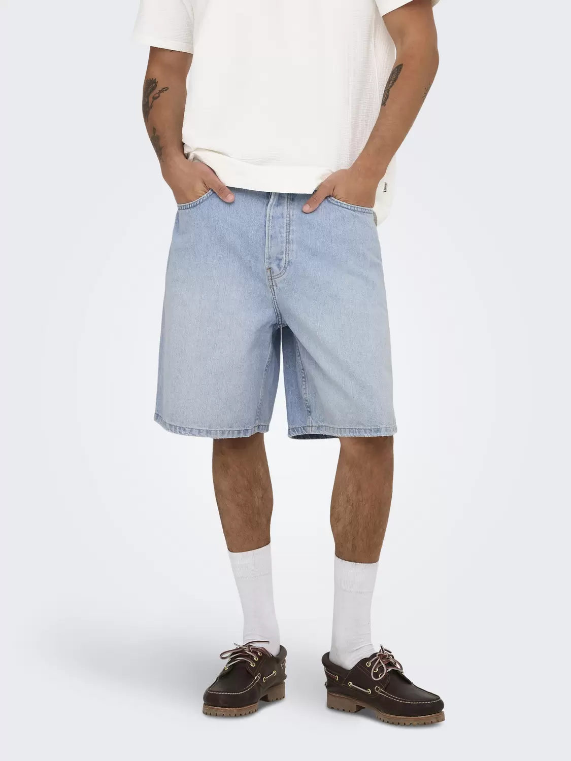 ONSFADE LB 3155 TAI DNM SHORTS NOOS male