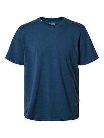 SLHASPEN SLUB SS O-NECK TEE NOOS