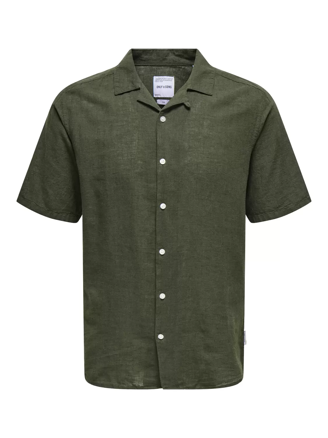 ONSCAIDEN LIFE SS SOLID RESORT LINENNOOS