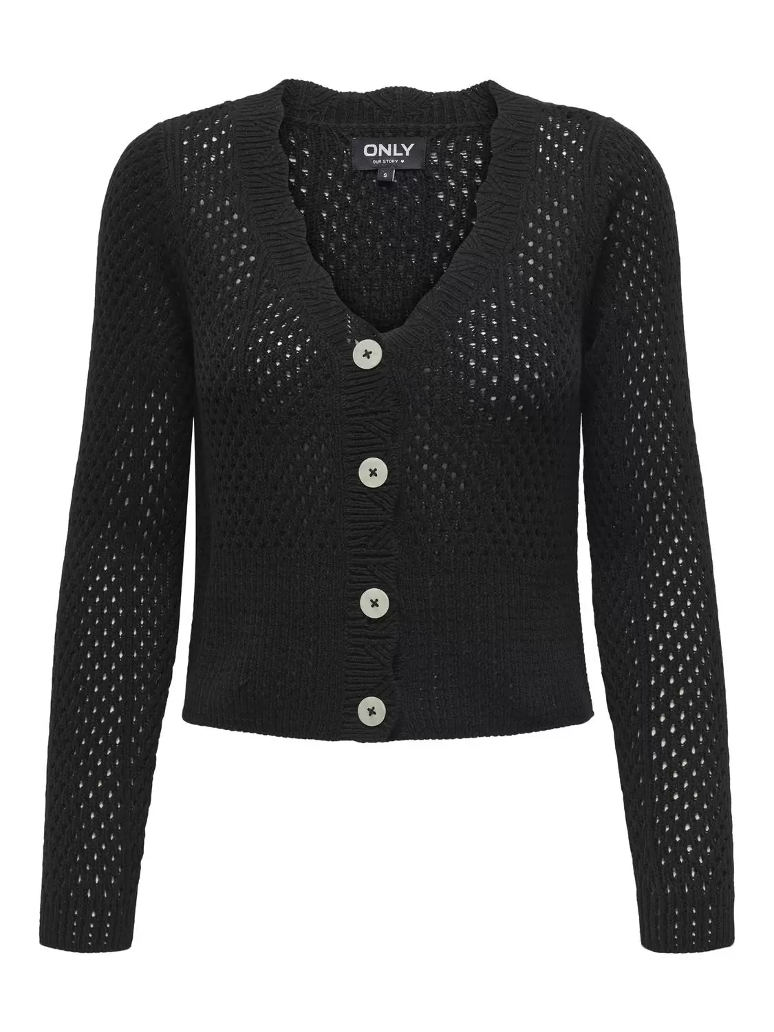ONLROSELIA LS V-NECK CARDI KNT