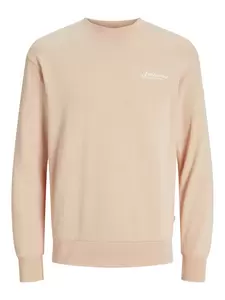 JJBEAU SWEAT CREW NECK - 177316/Peach Parfait