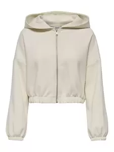 ONLSCARLETT L/S ZIP HOOD SWT NOOS