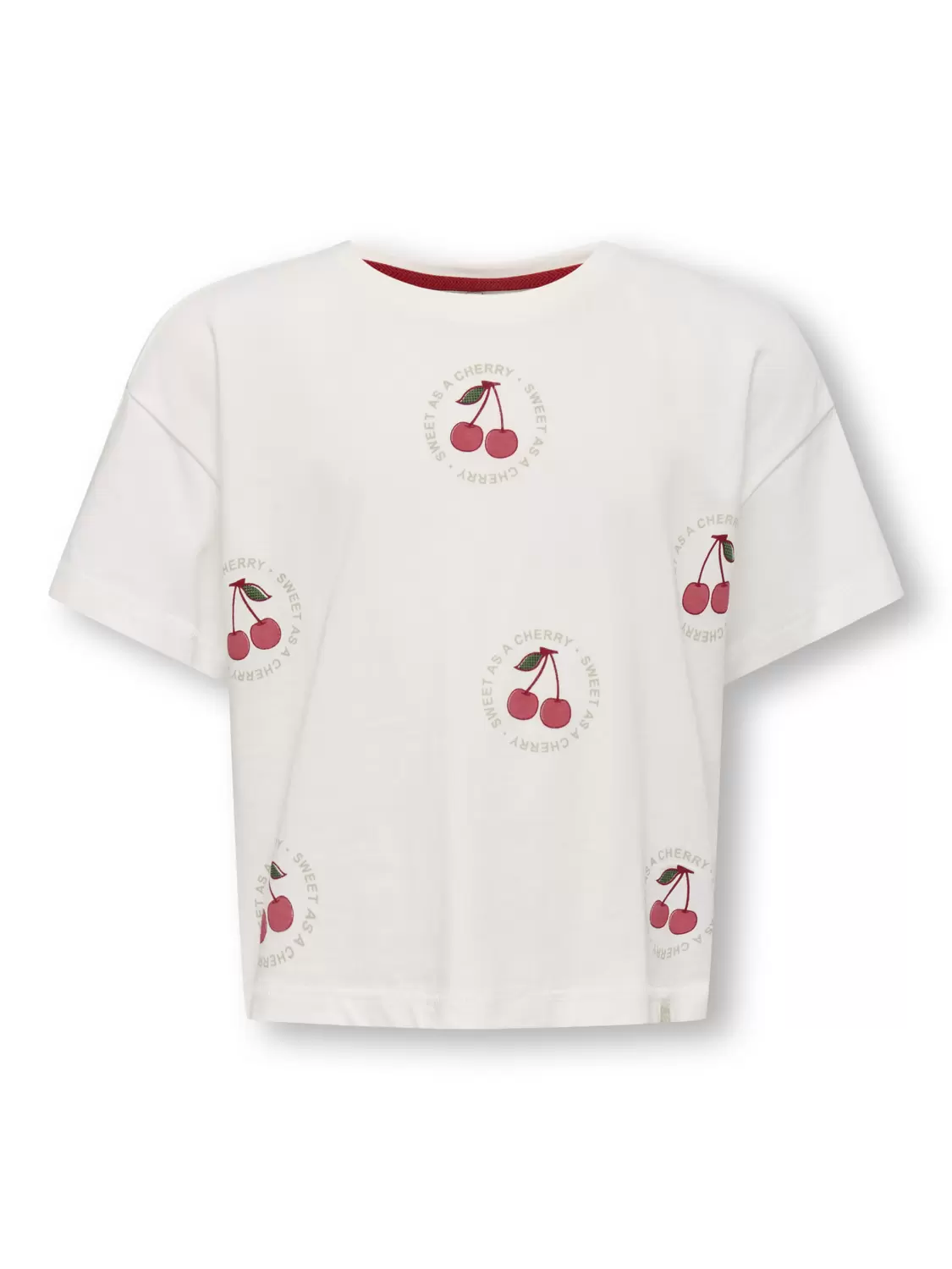 KMGCHARLOTTE LIFE SS LOOSE PRINT TEE JRS