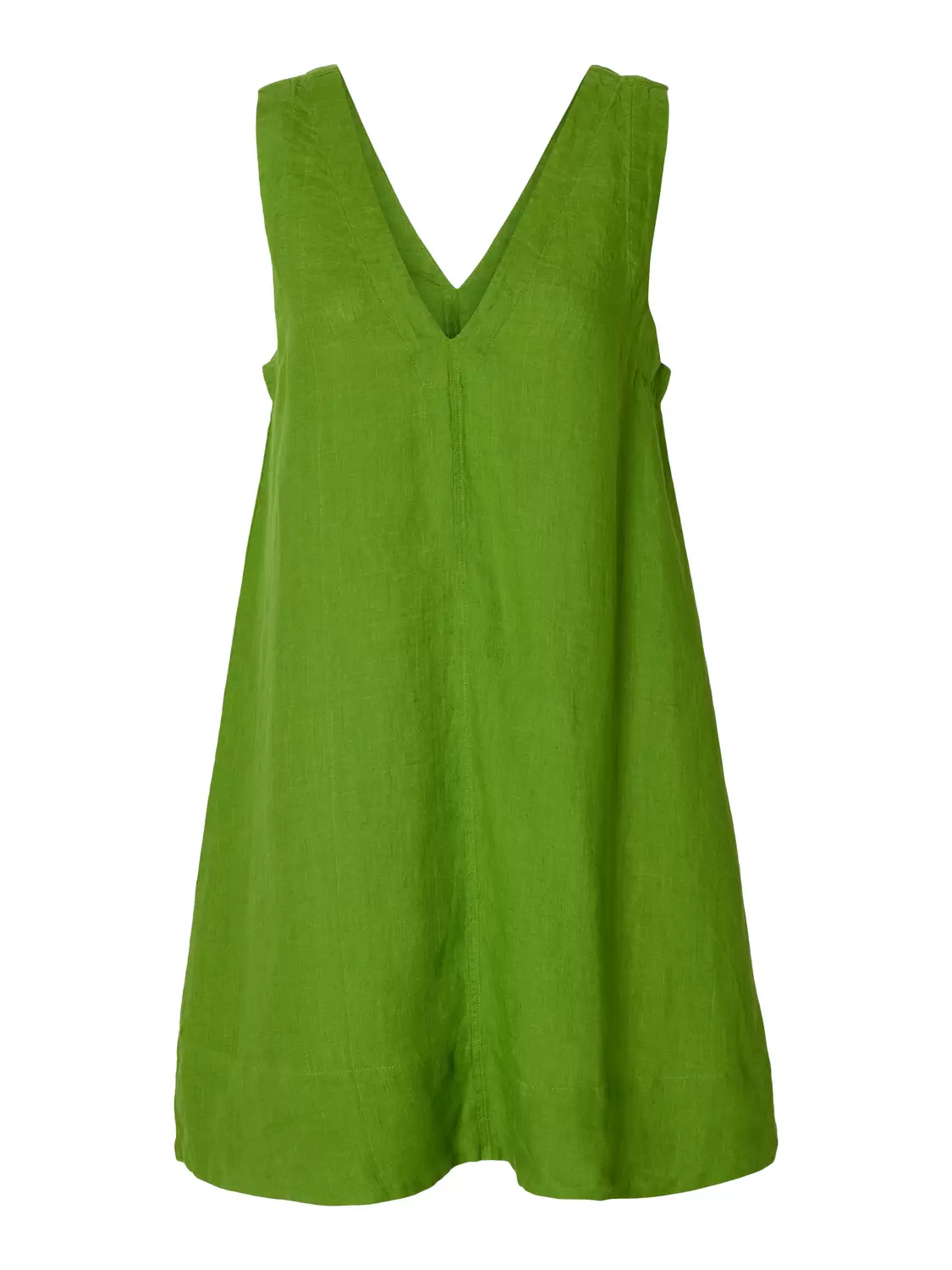 SLFLINNA SL SHORT LINEN DRESS B female