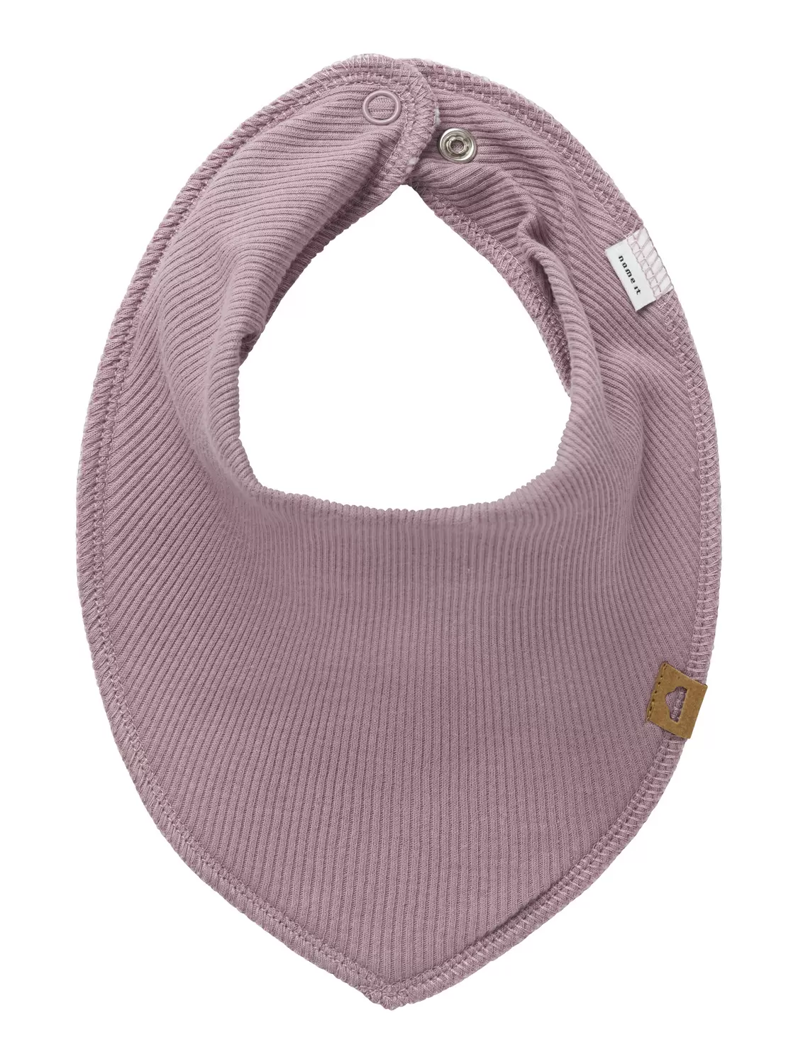 NBFYVETTEDAGNES SCARF BIB RIB