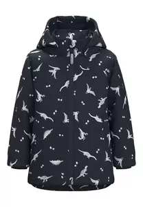 NAME IT Nmfmaxi Girls' Pa Jacket Foil AOP Noos, Dark Sapphire