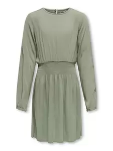 KOGCORNELIA LIFE L/S SHORT DRESS WVN