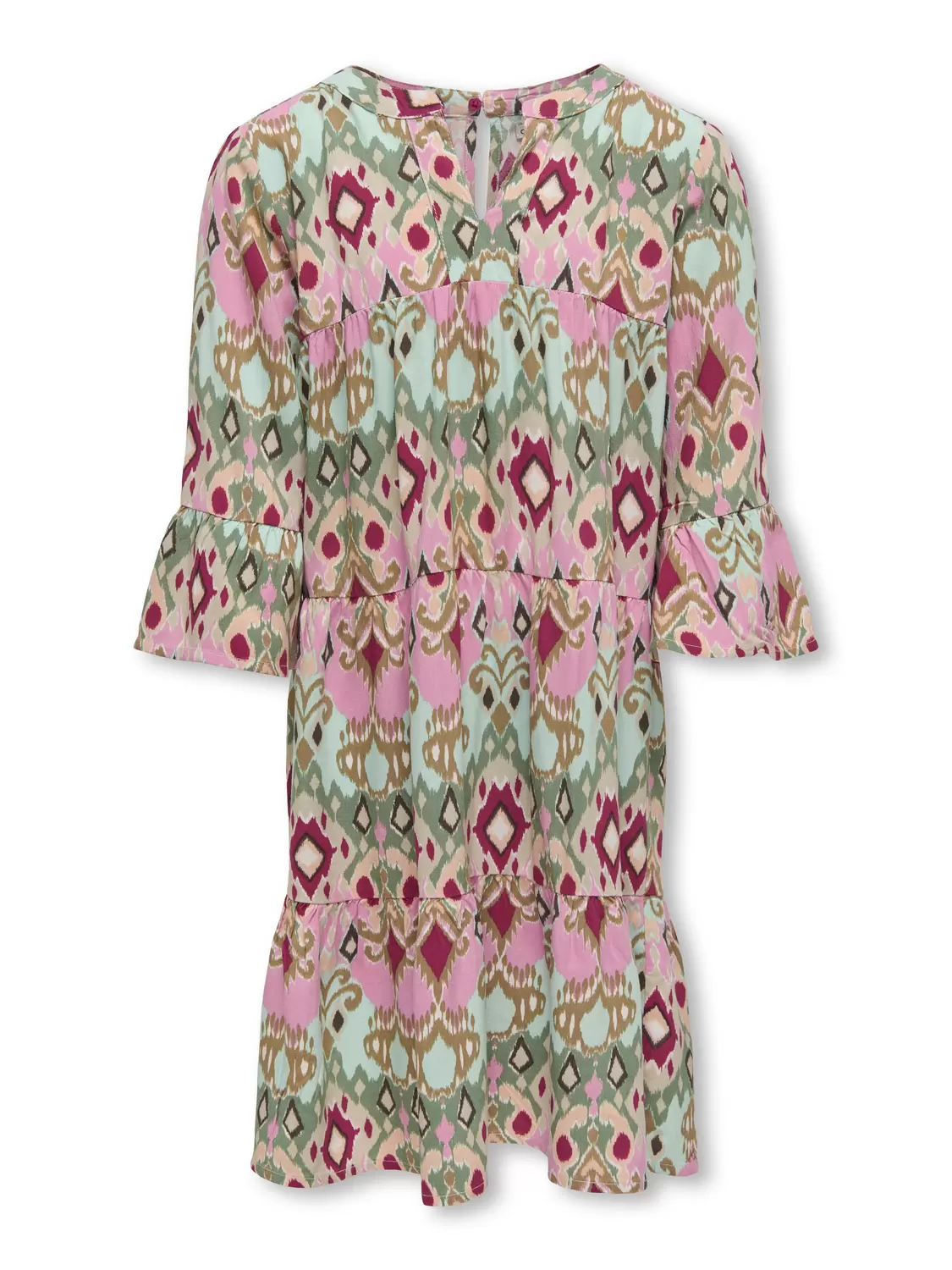 KOGGLOW LIFE ALBERTE 3/4 DRESS AOP WVN