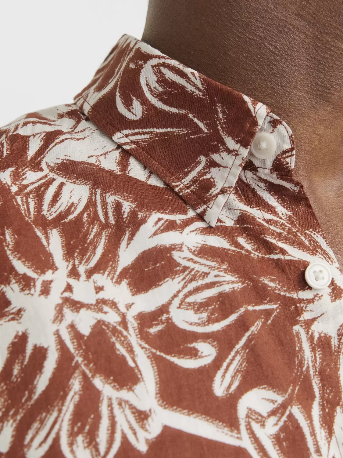 JORJOSHUA SPLIT AOP SHIRT SS LN