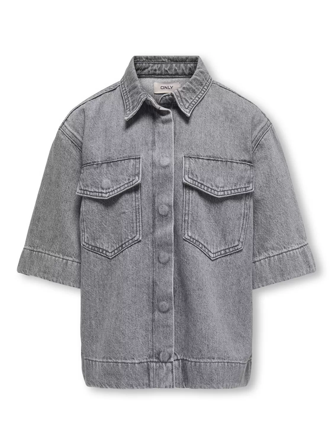 KOGSOPHIE S/S OVERSIZE DNM SHIRT AZG