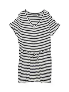 VMHOLLY SS SHORT DRESS JRS - 271875001/Silver Lini