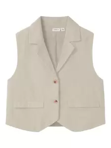 NKFFALINNEN SHORT WAISTCOAT
