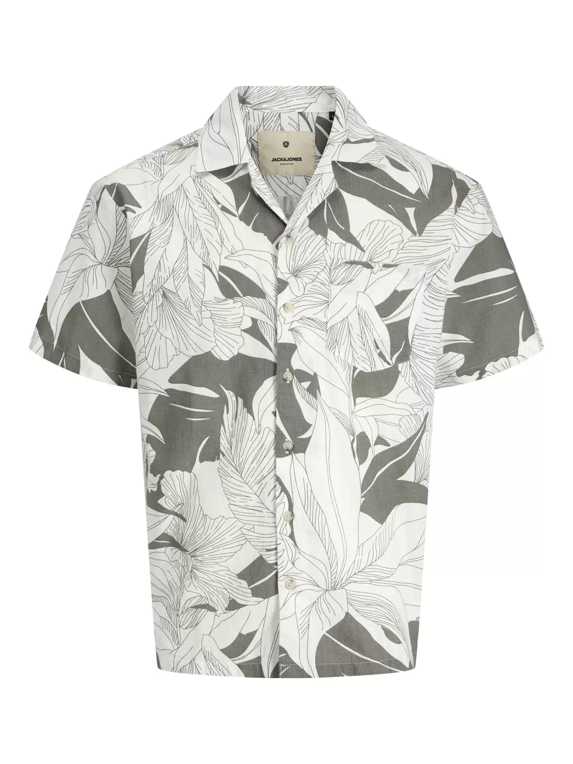 JPRBLUBAHAMAS PRINT RESORT S/S SHIRT LN
