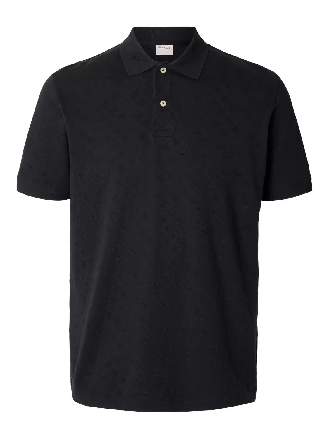 SLHPAUL JACQUARD SS POLO