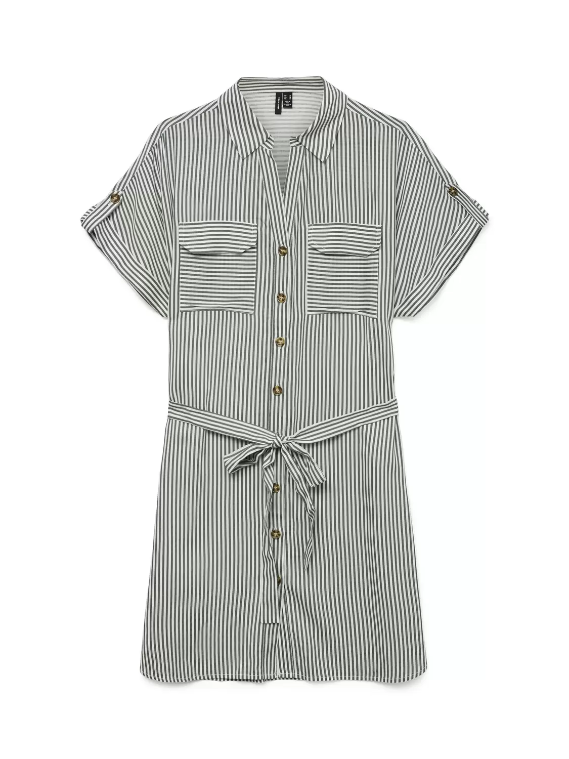 VMBUMPY SS SHORT SHIRT DRESS WVN GA NOOS