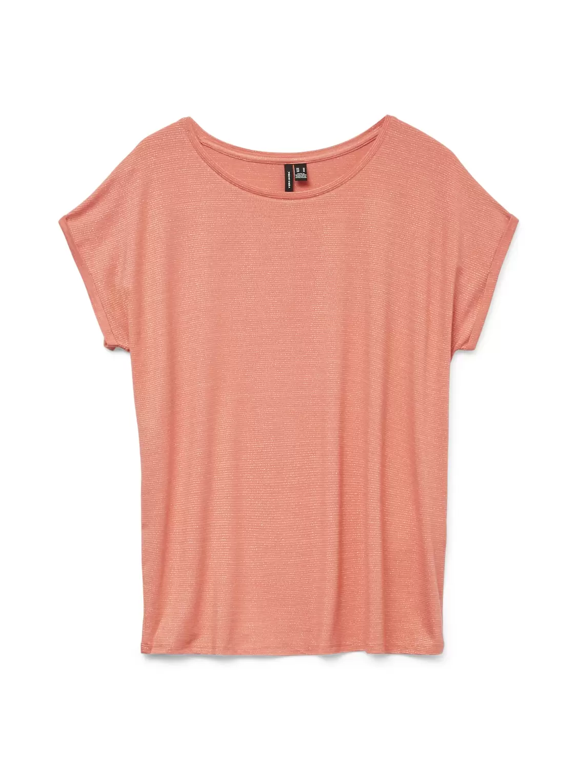 VMLAVA GLITTER SS TOP STRIPE GA JRS NOOS