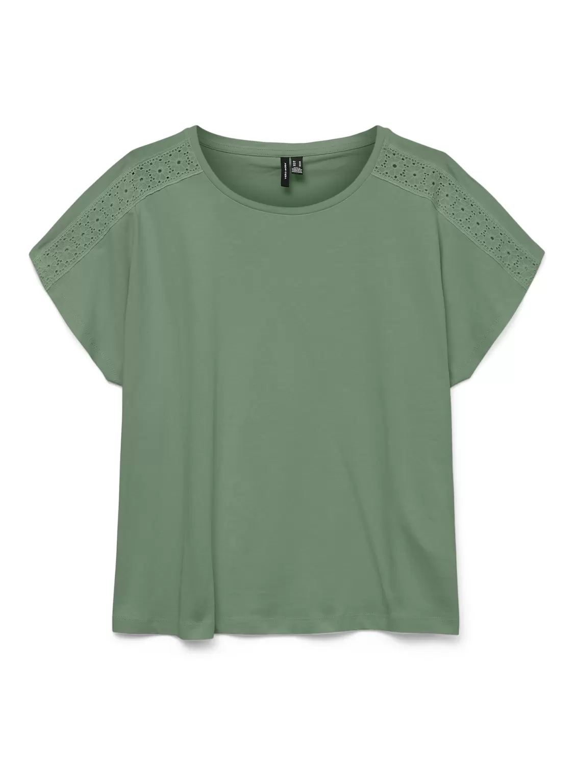 VMEMMY SS LACE TAPE TOP JRS NOOS