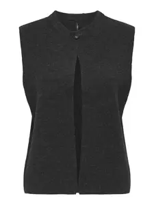 ONLANNELI LIFE SL BUTTON VEST CC KN - 179074/Dark