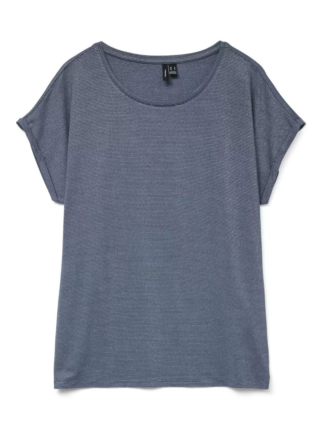 VMLAVA GLITTER SS TOP STRIPE GA JRS NOOS