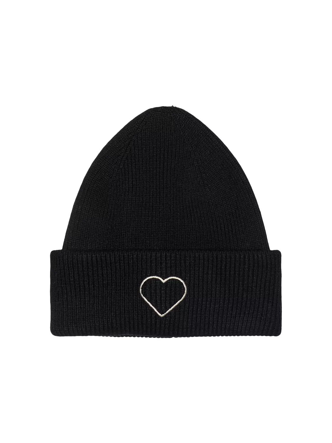 ONLALPHA LIFE EMBROIDERED RIB BEANIE CC
