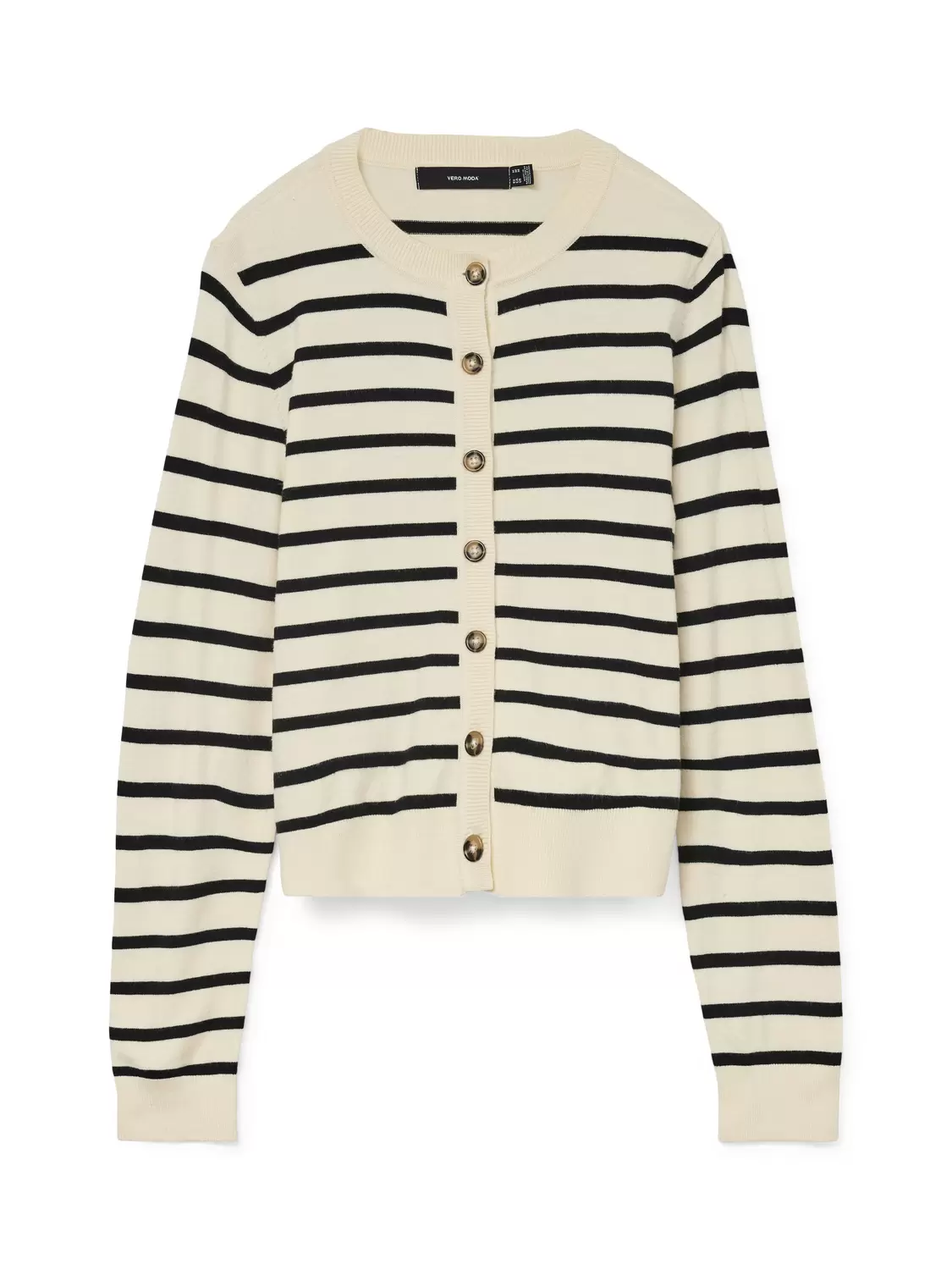 VMSABA PLAIN LS O-NECK CARDIGAN NOOS