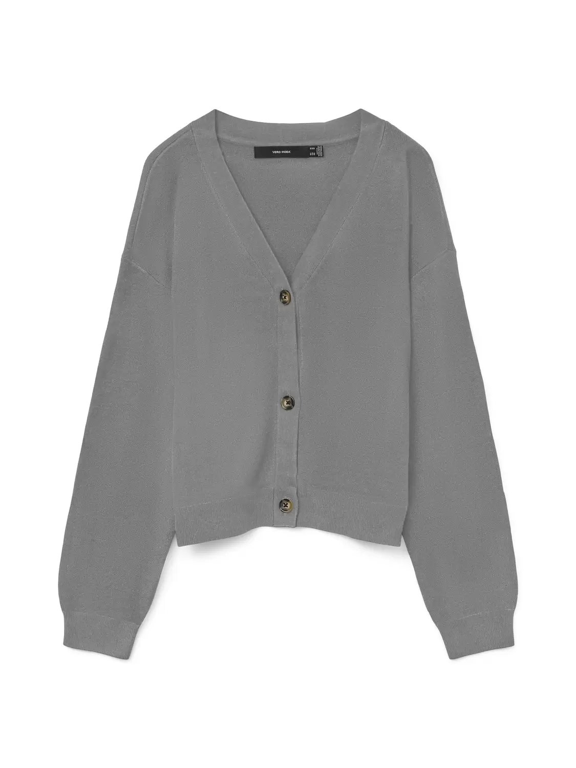 VMSABA FULL NEEDLE LS V-NECK CARDI NOOS