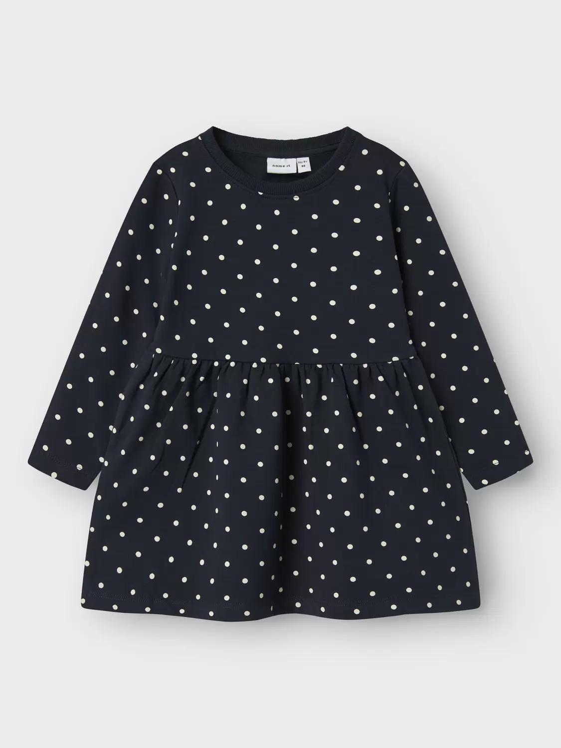 NMFDAVINA LS SWEAT BRU DRESS NOOS