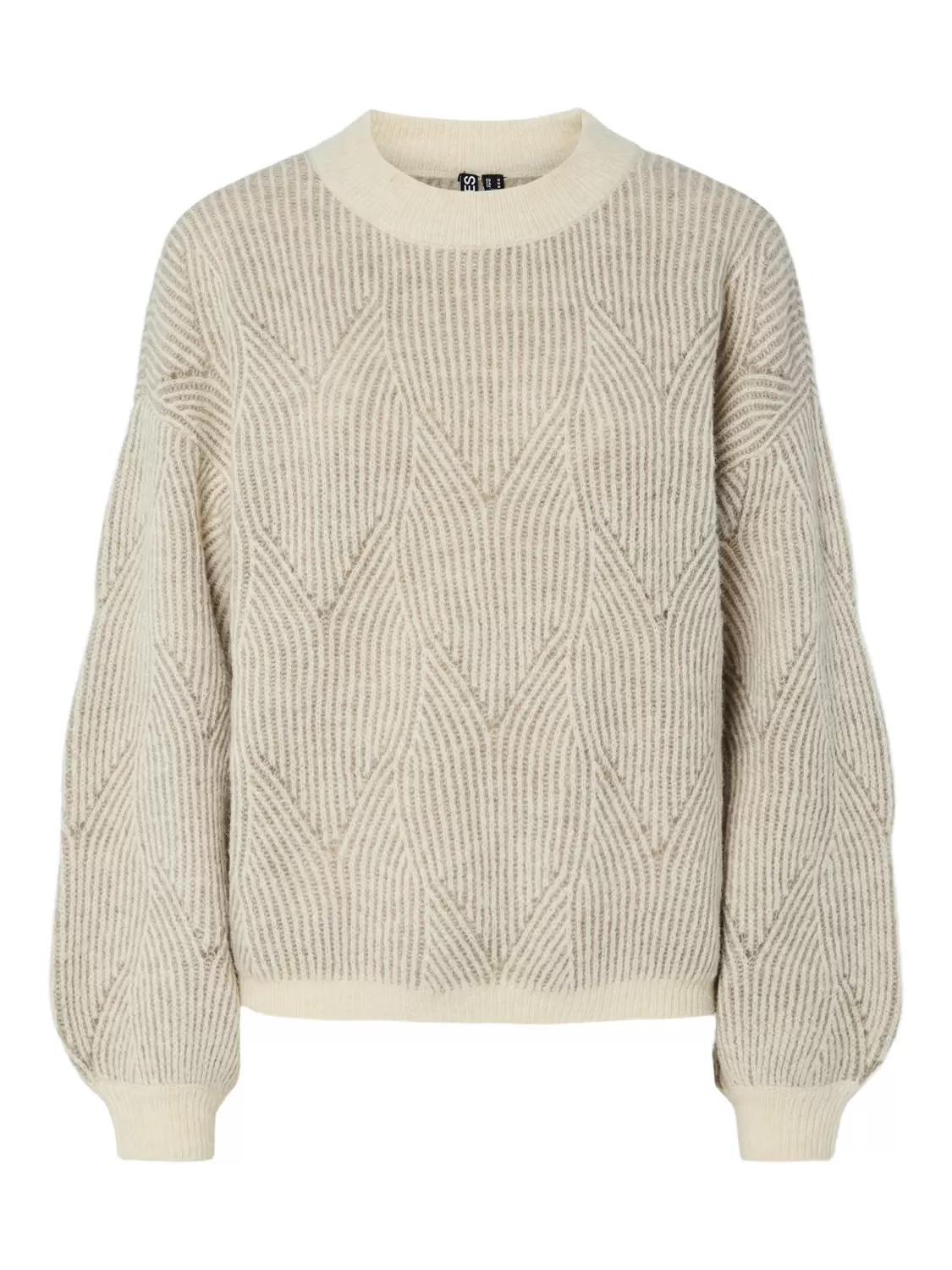 PCJENNA LS O-NECK KNIT NOOS BC feale