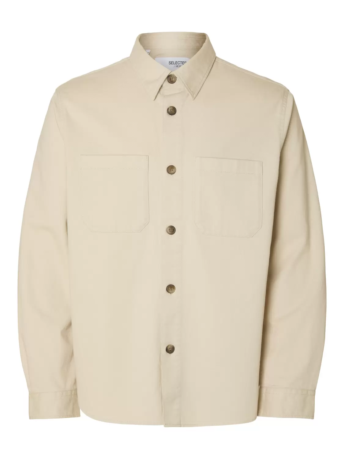 SLHTRAVIS TWILL OVERSHIRT LS NOOS