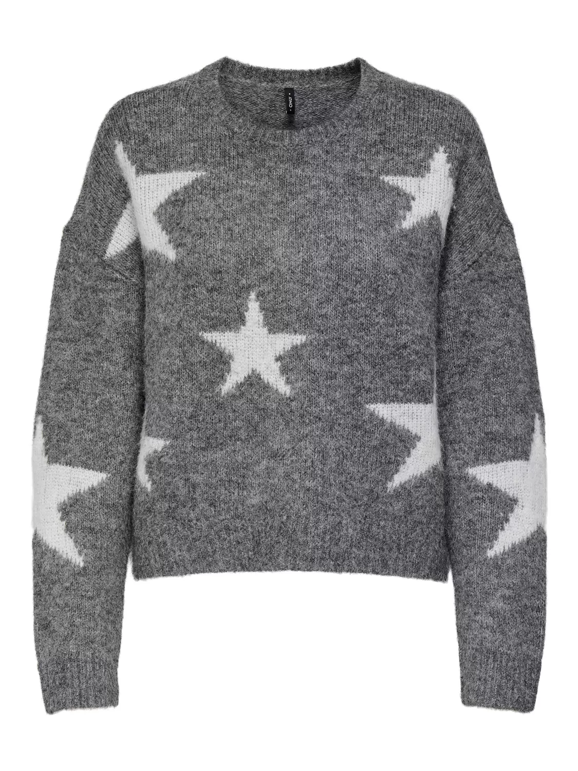 ONLAZU LS STAR O-NECK KNT