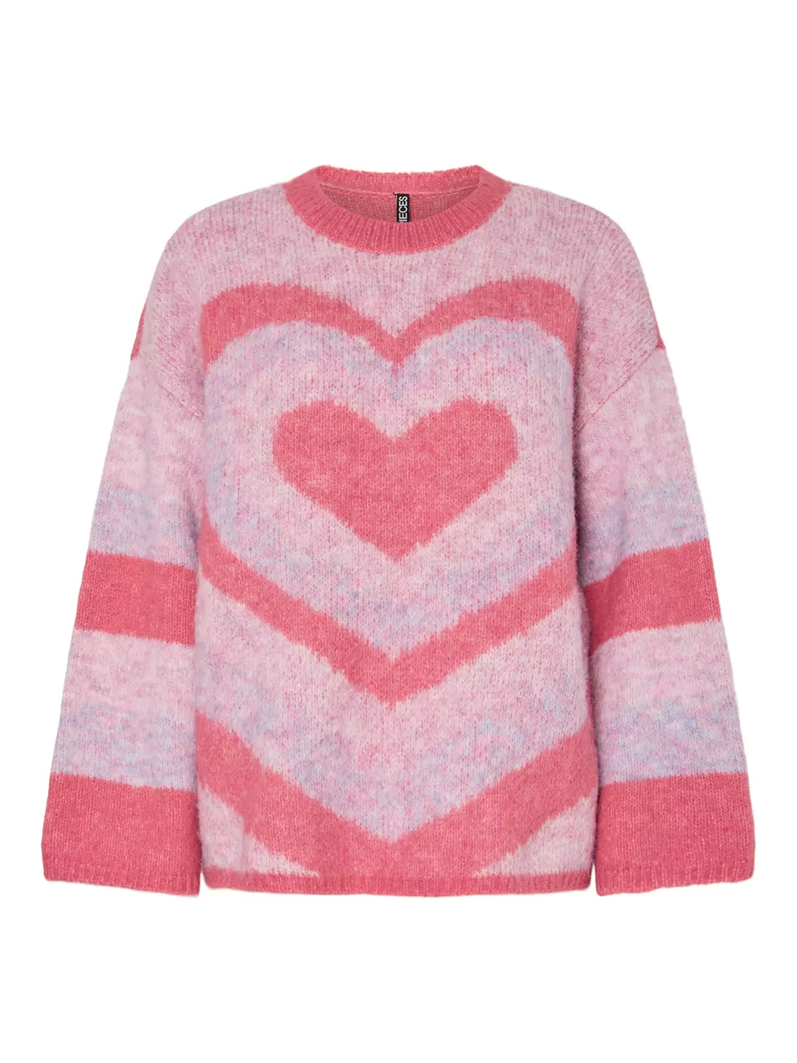 PCJESSA LS O-NECK KNIT BC female