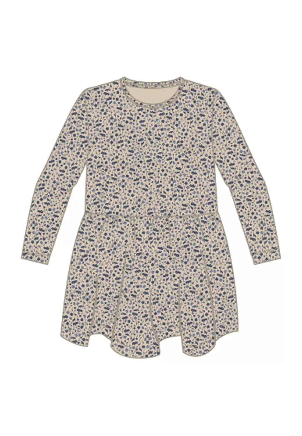 NMFNELIA LS DRESS PB