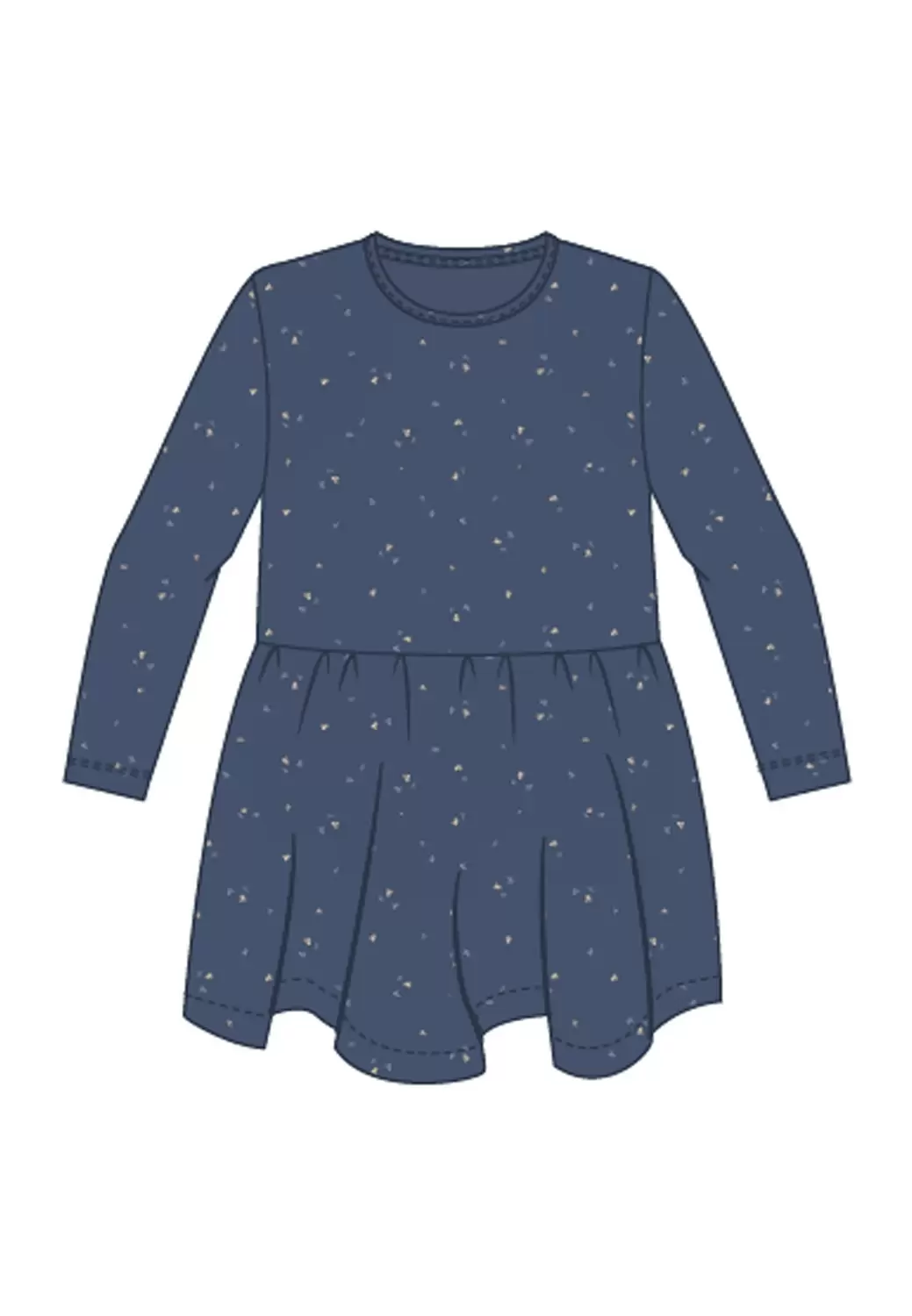 NMFNELIA LS DRESS PB