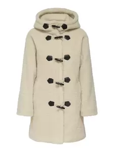 JDYNOVA TEDDY DUFFLE COAT OTW HAB