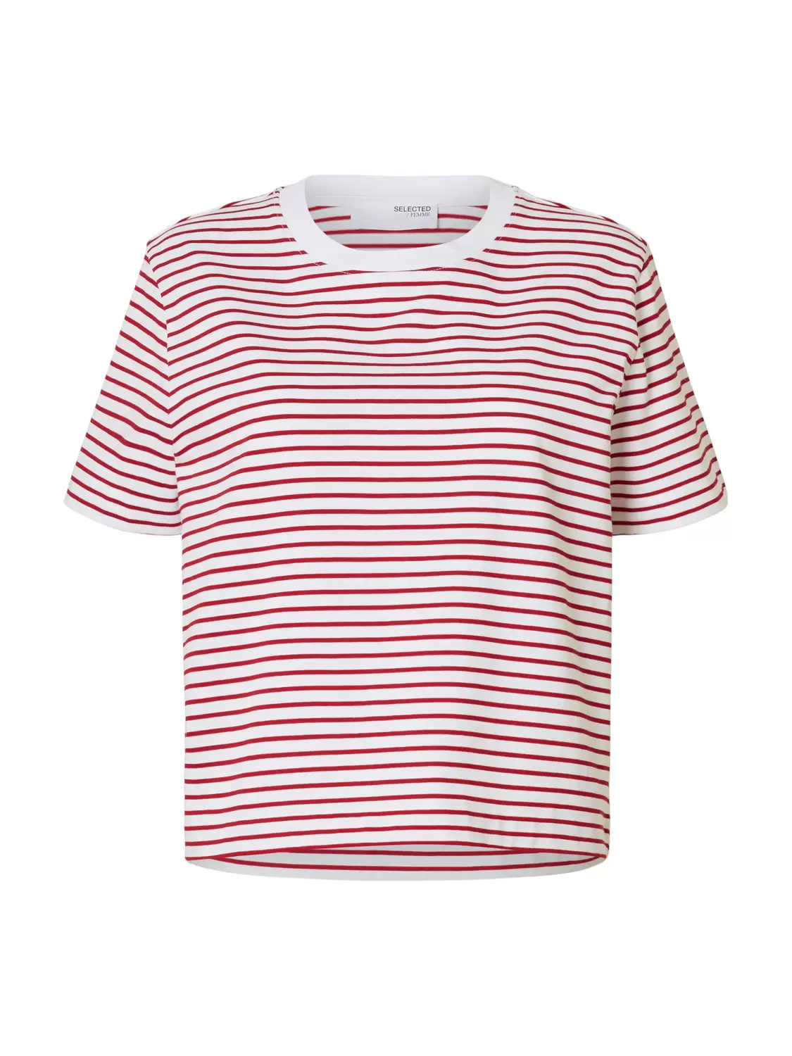 SLFESSENTIAL SS STRIPED BOXY TEE NOOS