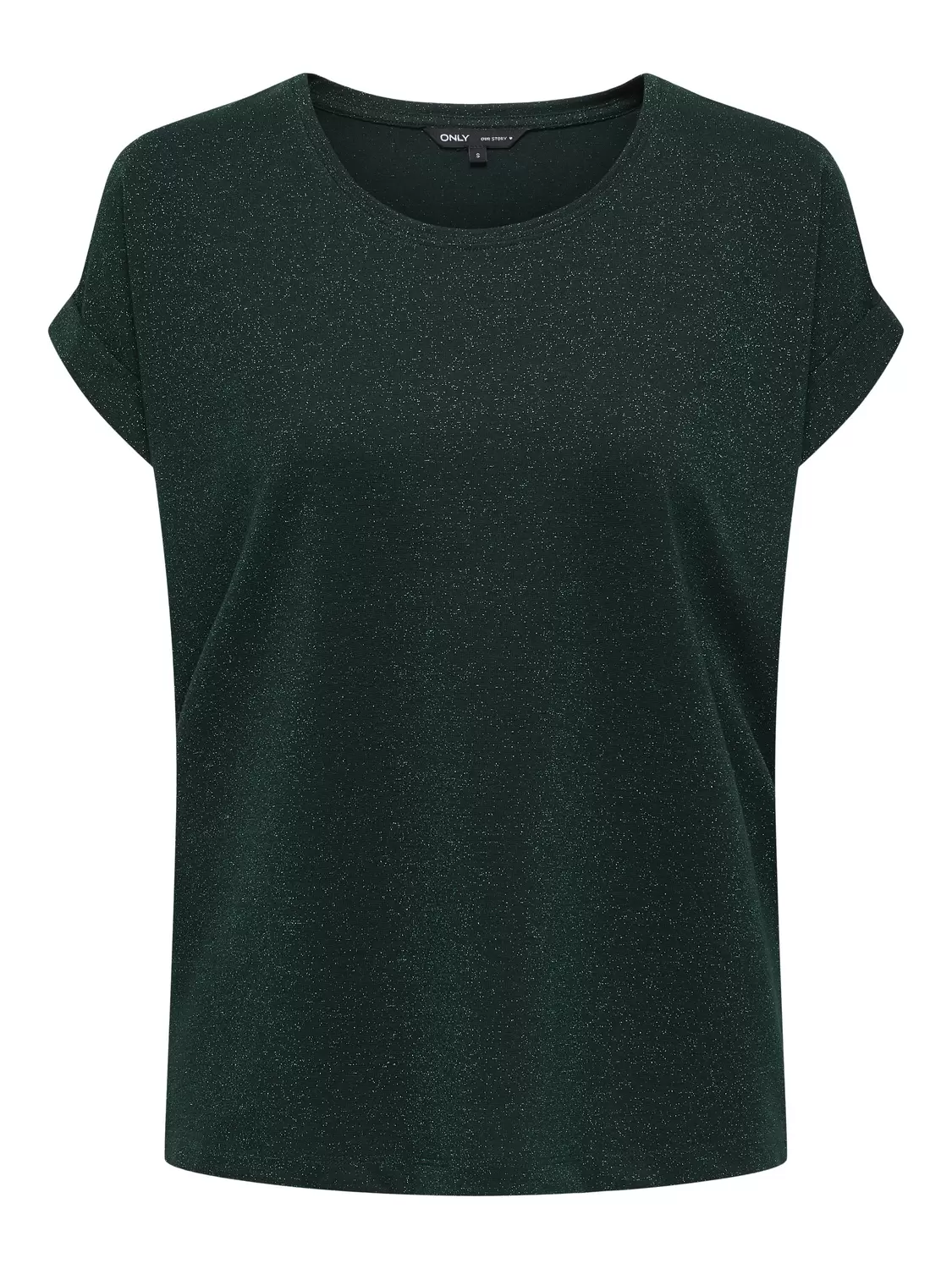 ONLMOSTER GLITTER S/S TOP NOOS JRS