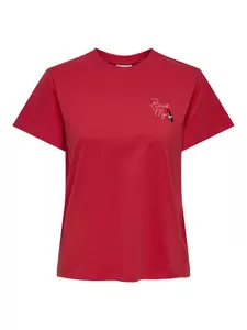 JDYDAISY S/S PRINT TOP JRS