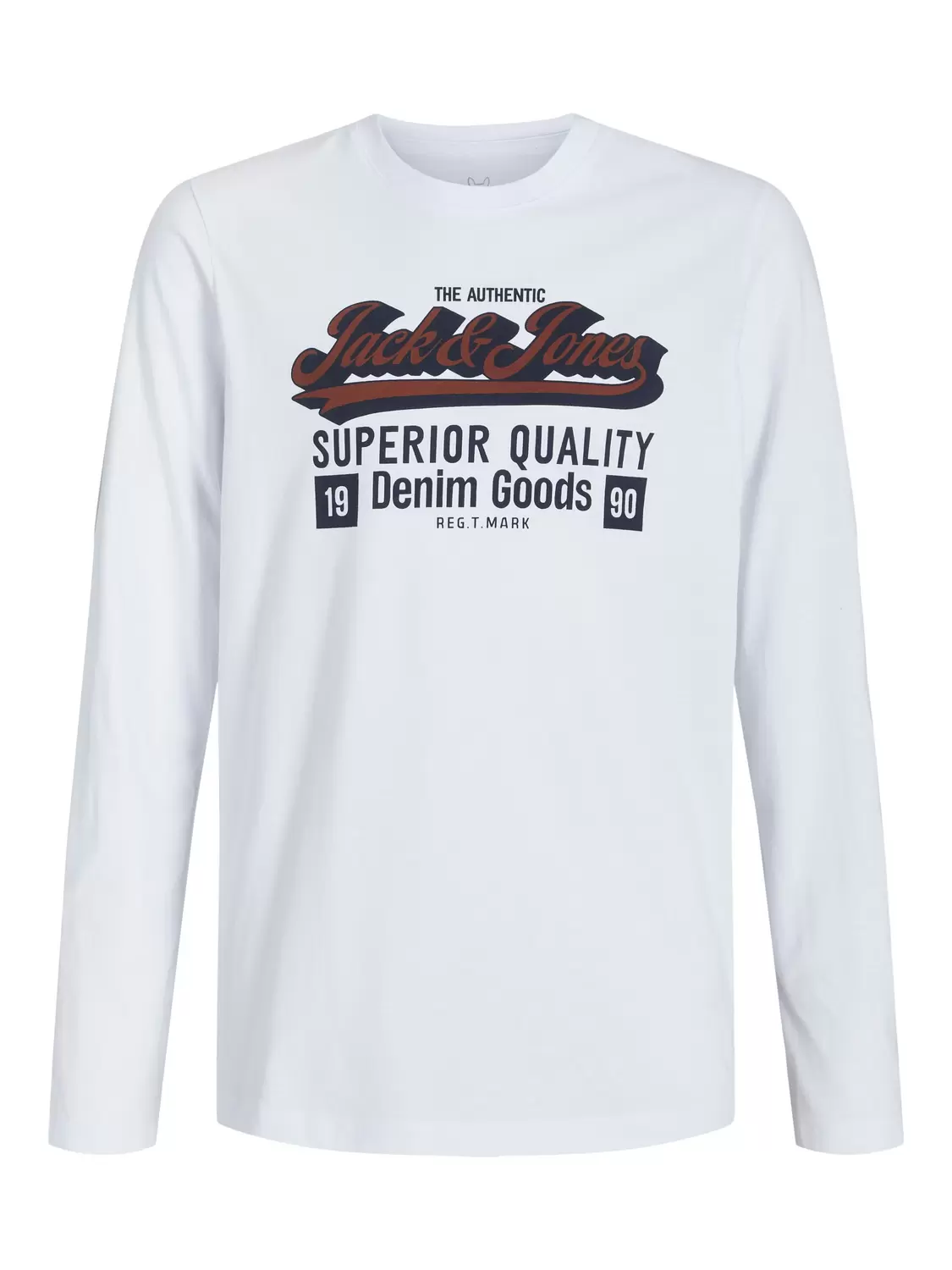 JJELOGO TEE LS O-NEC 2 COL AW25 NOOS JNR