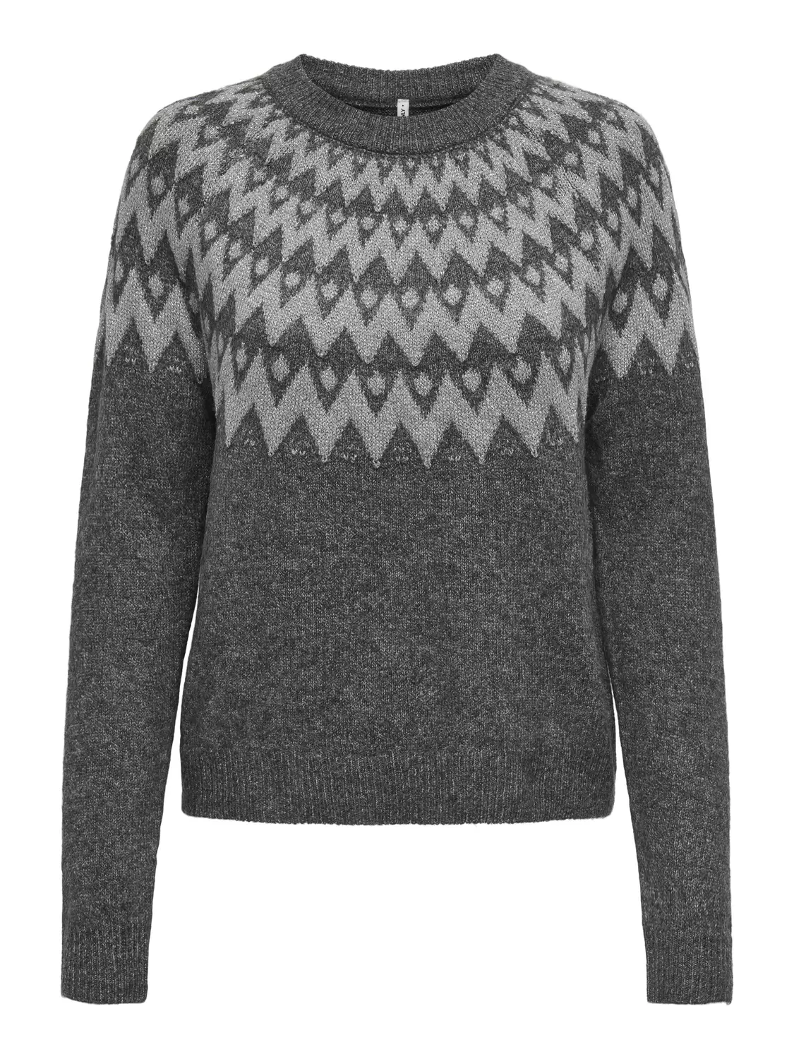 ONLFRY LS JQ GLITTER O-NECK CC KNT female