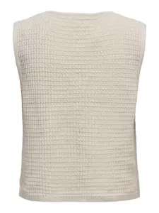 ONLBIRTIE SL TIE V-NECK VEST CC KNT