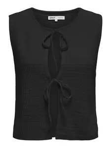 ONLBIRTIE SL TIE V-NECK VEST CC KNT