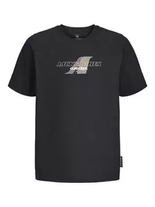 JCOTIER FRONT PRINT TEE SS CN SN JNR
