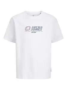 JCOTIER FRONT PRINT TEE SS CN SN JNR