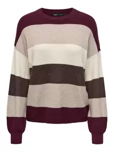 ONLATIA LIFE L/S STRIPE PULLOV KNT NOOS